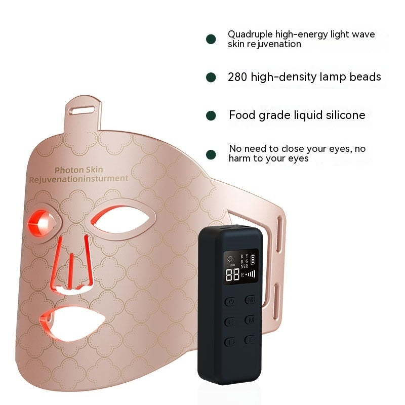 Sichuan Pro LED Light Therapy Face Mask - 3-Mode Anti-Aging & Skin Rejuvenation Device