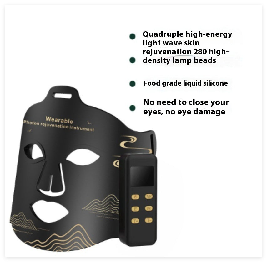 Sichuan Pro LED Light Therapy Face Mask - 3-Mode Anti-Aging & Skin Rejuvenation Device