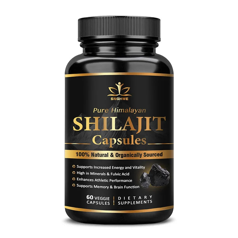Pure Himalayan Shilajit – High Potency Energy & Immunity Boost