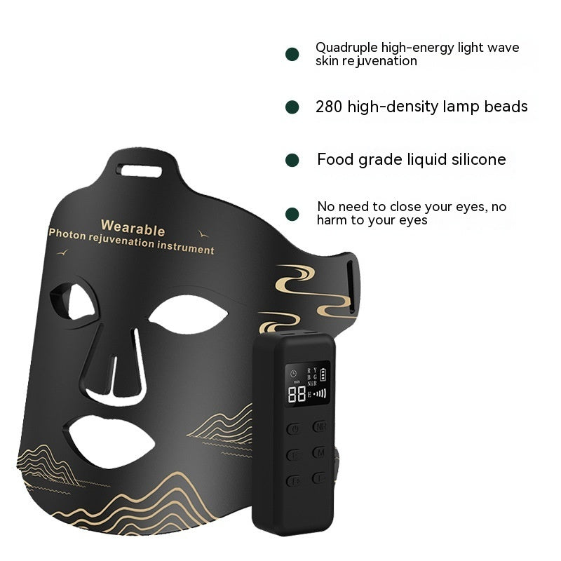 Sichuan Pro LED Light Therapy Face Mask - 3-Mode Anti-Aging & Skin Rejuvenation Device