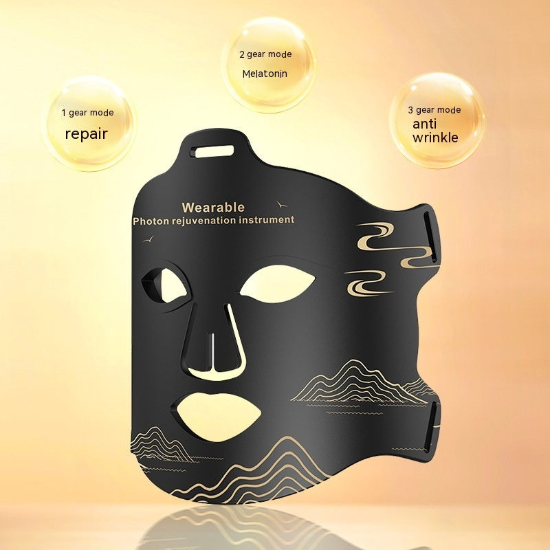 Sichuan Pro LED Light Therapy Face Mask - 3-Mode Anti-Aging & Skin Rejuvenation Device