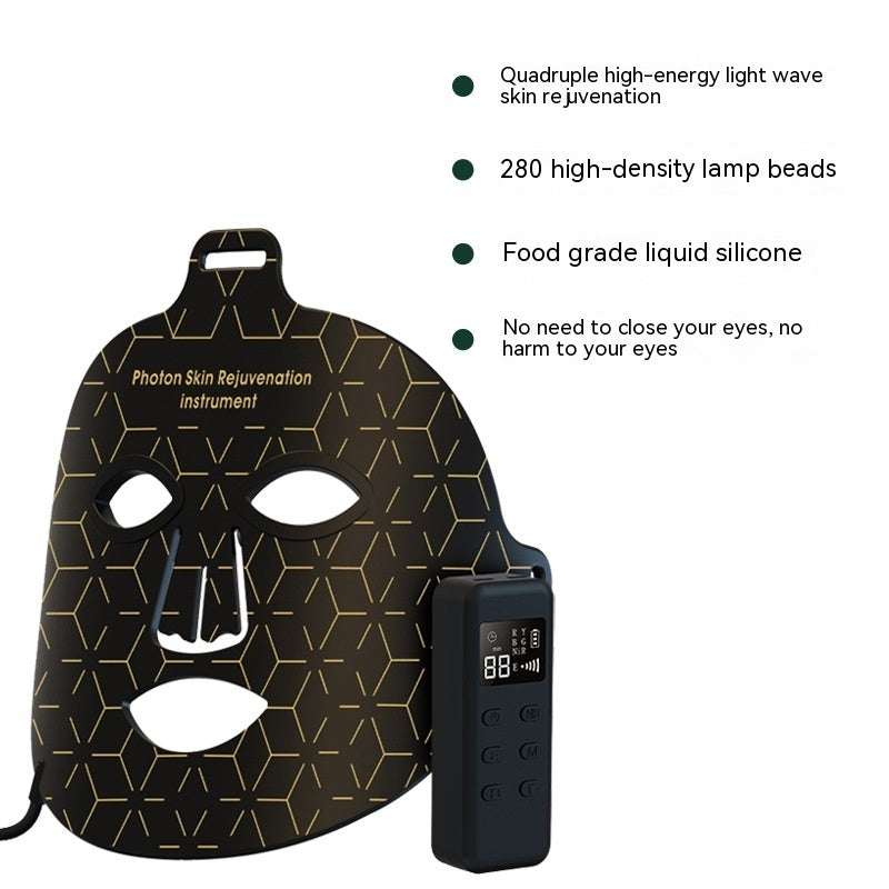 Sichuan Pro LED Light Therapy Face Mask - 3-Mode Anti-Aging & Skin Rejuvenation Device